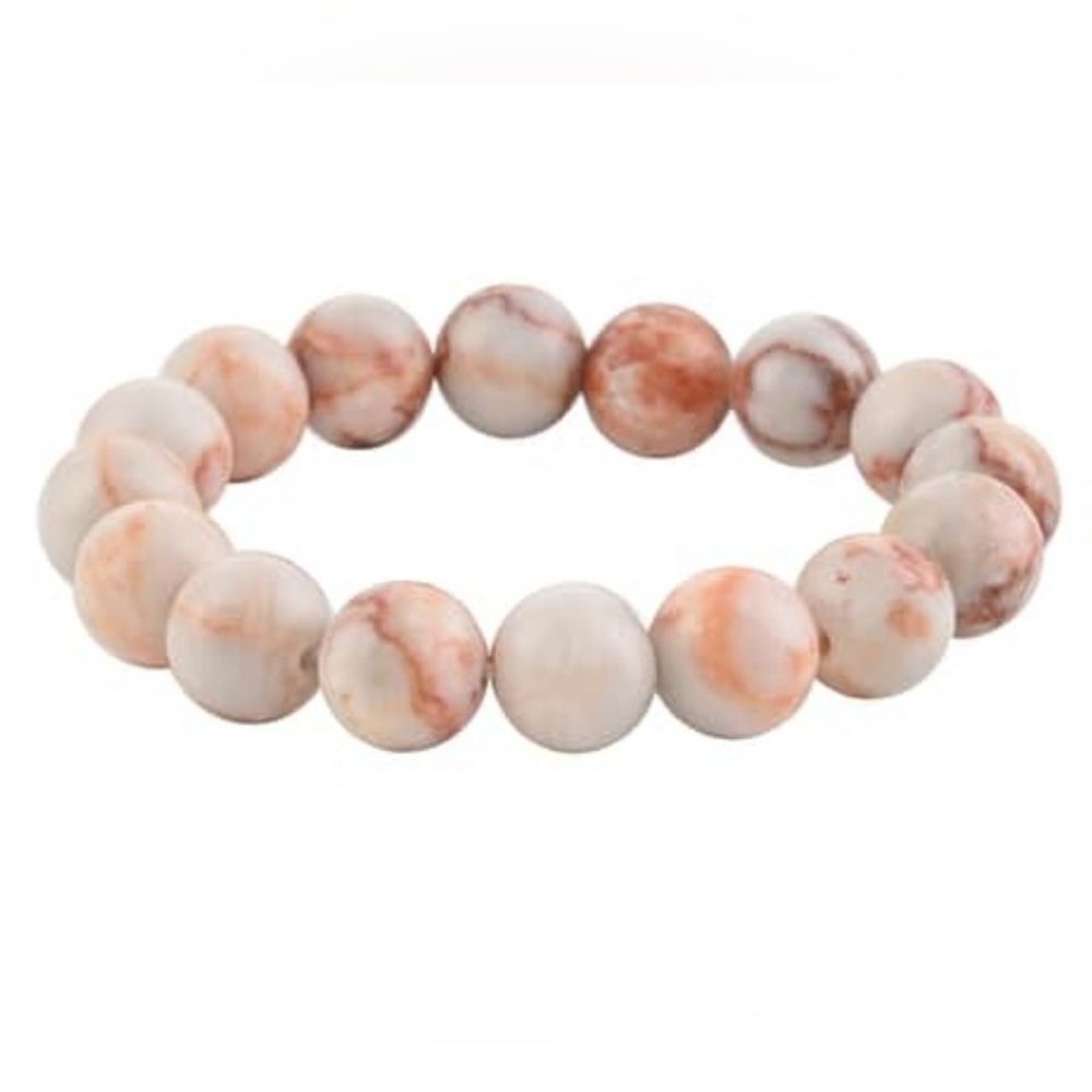 Red Jasper Beaded Bracelet‎ - Picture 2 of 11